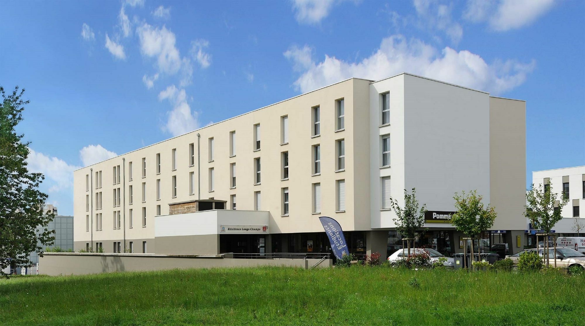 Aparthotel Sejours & Affaires Rennes Longs Champs Exterior foto